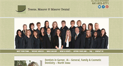 Desktop Screenshot of garnerdental.com